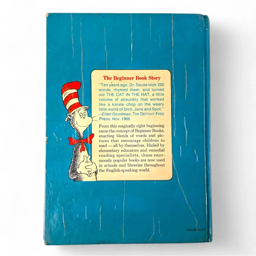 Cat In The Hat By Dr. Seuss Early Printing 1957 Educational Edition Original - Picture 5 of 5